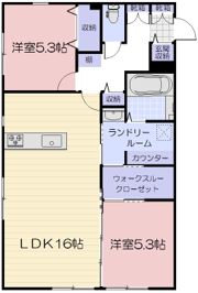 仮）旭本町新築AP 南棟の間取り画像