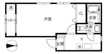 ダフニスの間取り画像