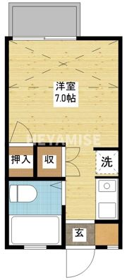 オナーズヒル福田の間取り画像