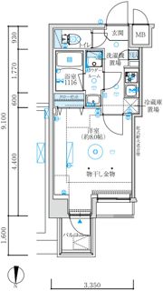 MAXIV練馬TREの間取り画像