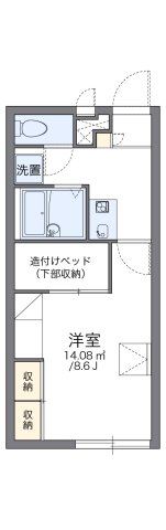 レオパレスパストラルAの間取り画像