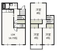 サニースクウェア津島Cの間取り画像