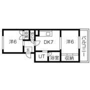 杜栄マンションS棟の間取り画像