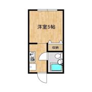 パティオAMAKUBO B棟の間取り画像