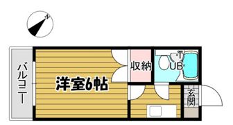 セブン田中ビルの間取り画像