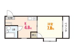 ハイム坂本の間取り画像