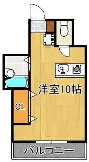 陣山ハイマートの間取り画像