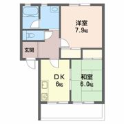 コーポ桂の間取り画像