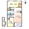 ソレイユ ルピナスの間取り画像