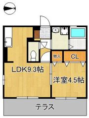 オールルミエールの間取り画像