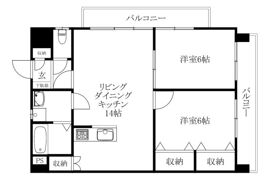 キャッスルビュー味酒野の間取り画像