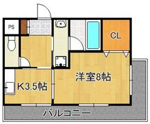 グレイシス浅川Iの間取り画像