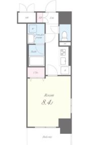 VOLGA BLDG アドグリシーヌ 竜泉の間取り画像