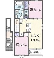 メルシーⅠの間取り画像