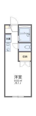 レオパレスパレスフィオーレⅠの間取り画像