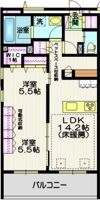 ハレルアナ久が原の間取り画像