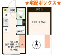 ハーモニーテラス新小岩Ⅳの間取り画像