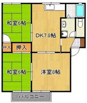 ガーデンシティー御牧の間取り画像