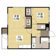 メゾンフレールの間取り画像