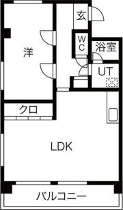 暁タウンの間取り画像