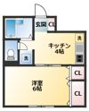 アービス小栗原の間取り画像