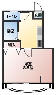 フォーレストⅠの間取り画像