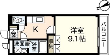 サニースペース観音台の間取り画像