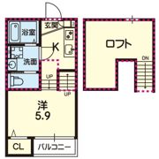 ステラ南高江の間取り画像