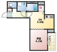 仮称）足立区六町2丁目共同住宅の間取り画像
