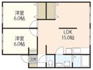 フローラ山本の間取り画像