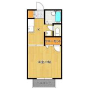リヴェール高林Bの間取り画像