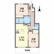 シャーメゾン古川の間取り画像