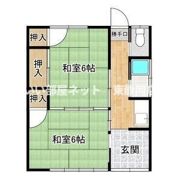 野村貸家の間取り画像