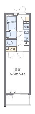 クレイノKOEMONふじの間取り画像