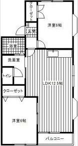 ハイネスソーワIの間取り画像