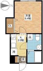 アミティ西坂の間取り画像
