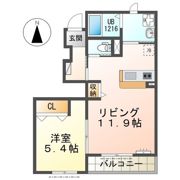 レジデンス鶴田の間取り画像