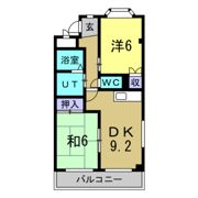 シャルム新知の間取り画像
