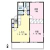 グレースフル大福Aの間取り画像
