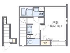 クレイノボー ビラージュⅢの間取り画像