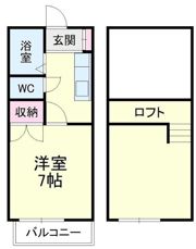 ビバリーハウス早出の間取り画像