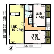アネシス平山の間取り画像