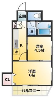 王子東ウィングの間取り画像