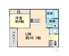 T-SQUARE摂津本山の間取り画像