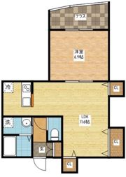 ボーンジュエーリの間取り画像