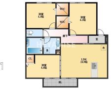 フレシールの間取り画像