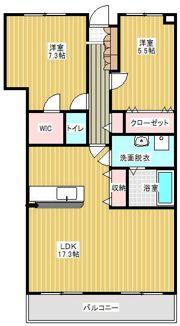 クレサンテームの間取り画像