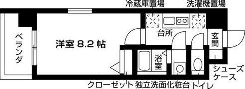 フェリスガーデン御陵の間取り画像