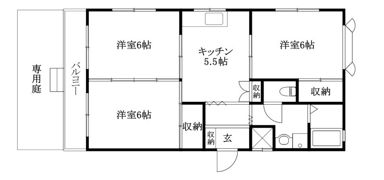 ひかりハイツの間取り画像