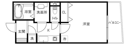ヴァンデュール金沢駅前の間取り画像